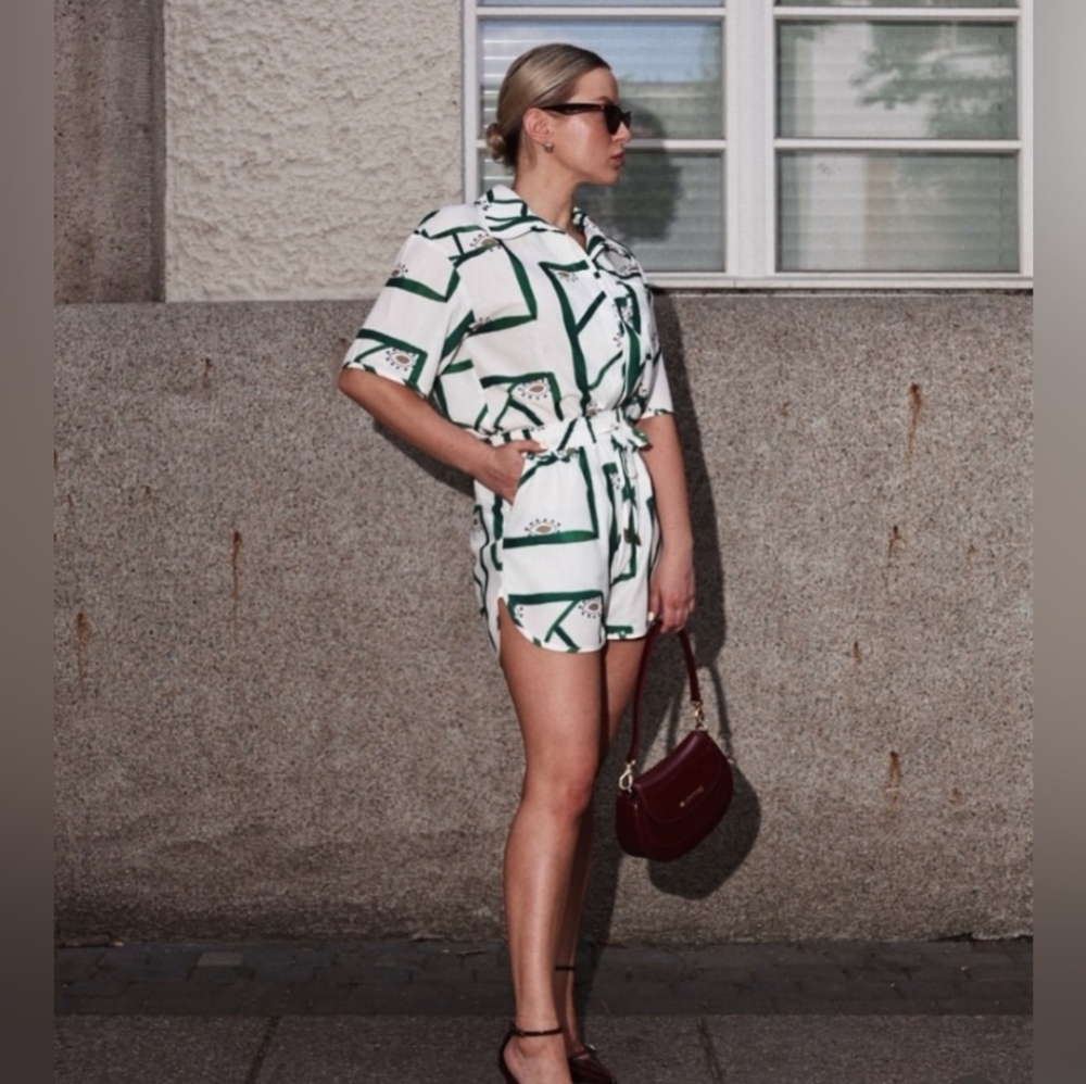 COMMENSE Shorts CO ORD SET